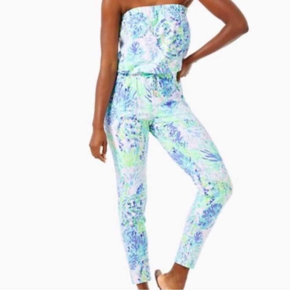 Lilly Pulitzer Keely Strapless Jumpsuit
